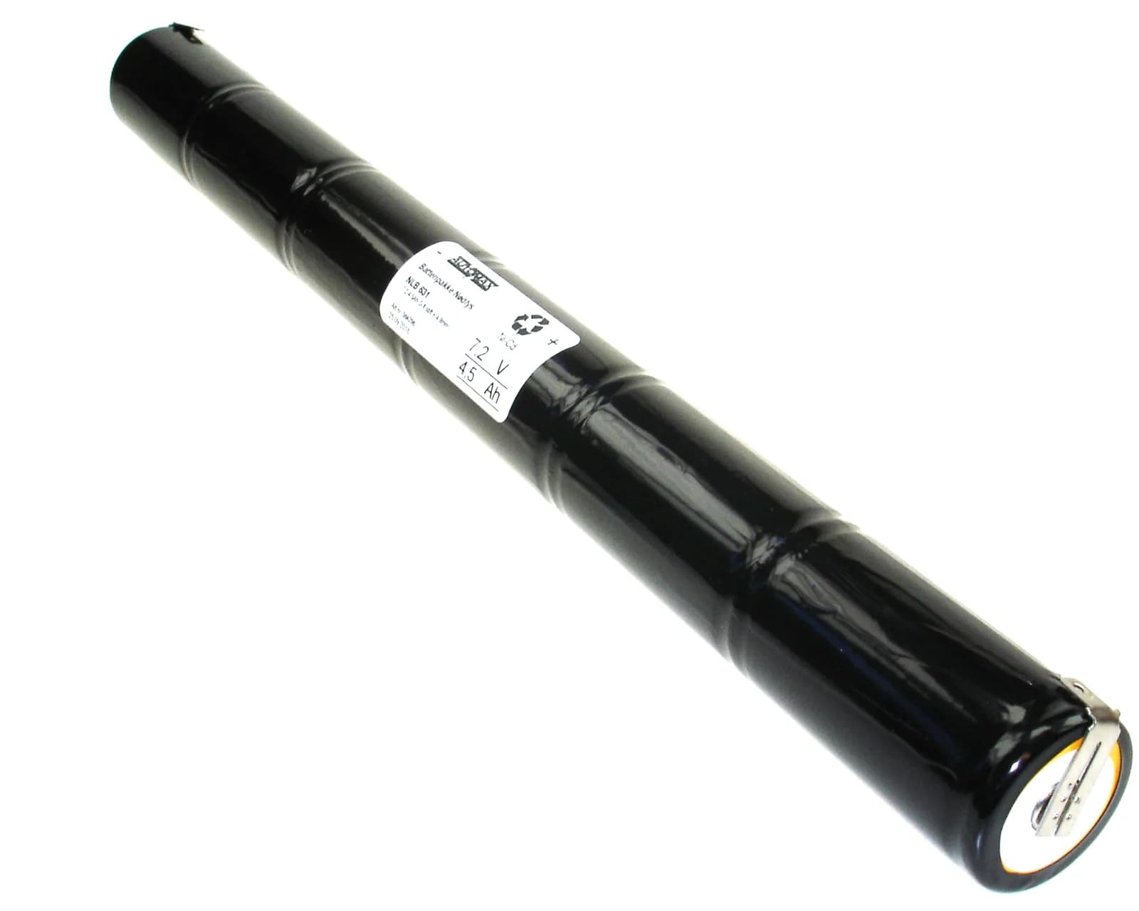 NLB 631 (7,2V4,5Ah-S-+-4,8mm fl.stift) – bilde 1 av 2