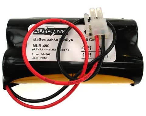 NLB 490 (4,8V1,8Ah-S2-Plugg 12)