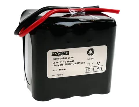 LI-Ion 11,1V-10,4Ah (Sony US18650VTC5) MR 3x4