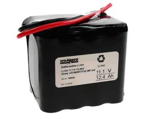 LI-Ion 11,1V-12,4Ah (Sony US18650VTC6) MR 3x4