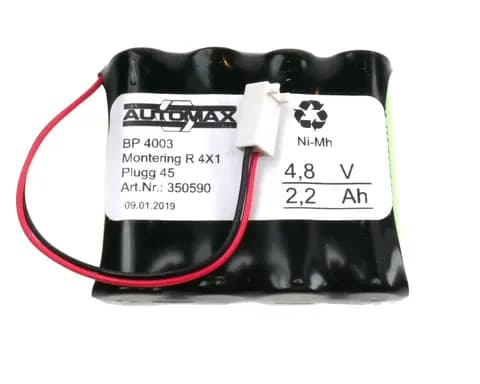 BP 4003 4,8V-2,2Ah MR4x1 Plugg 45