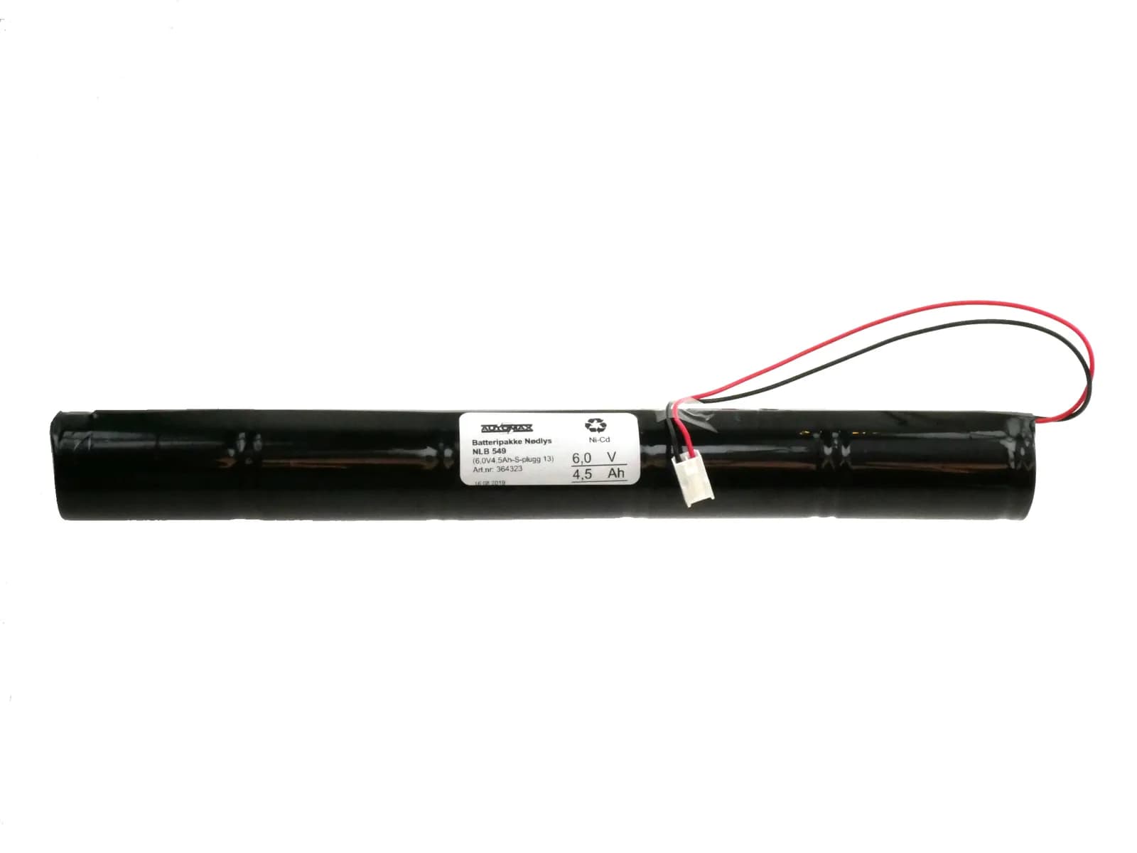 NLB 549 (6V-4,5Ah-S-Plugg 13) – bilde 1 av 2