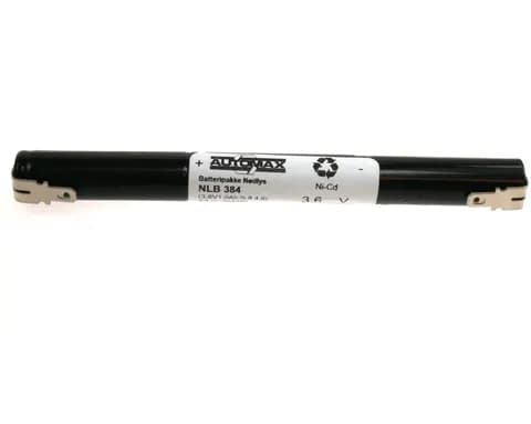 NLB 384 (3,6V-1,0Ah-S- +-4,8 fl.stift)