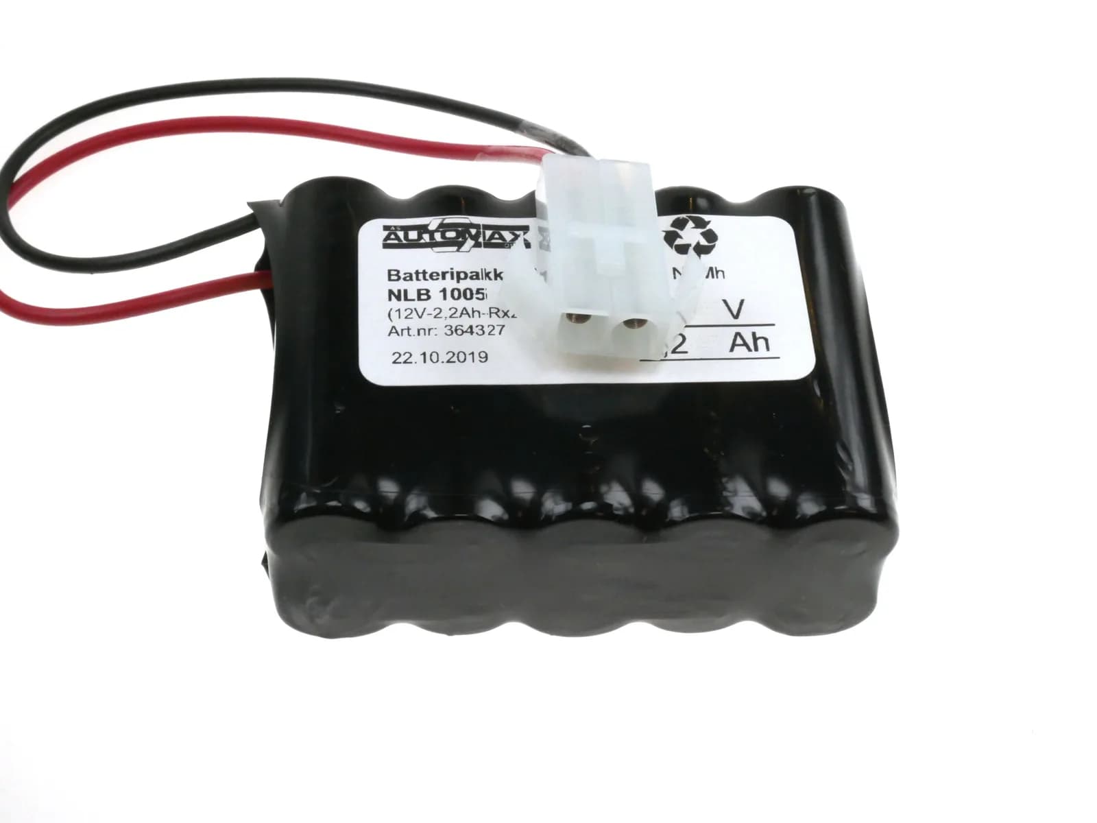 NLB 1005 (12V-2,2Ah-R2-Plugg 22) – bilde 1 av 2