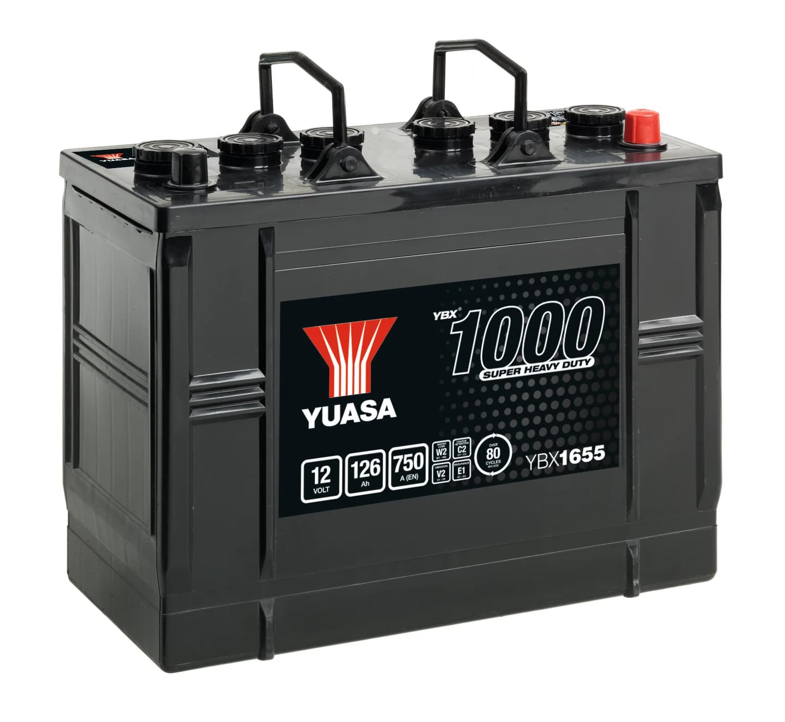 YBX1655 (12V 126Ah) – bilde 1 av 4
