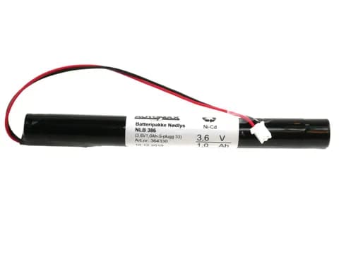 NLB 386 (3,6V-1Ah-S-Plugg 33 Polvent)