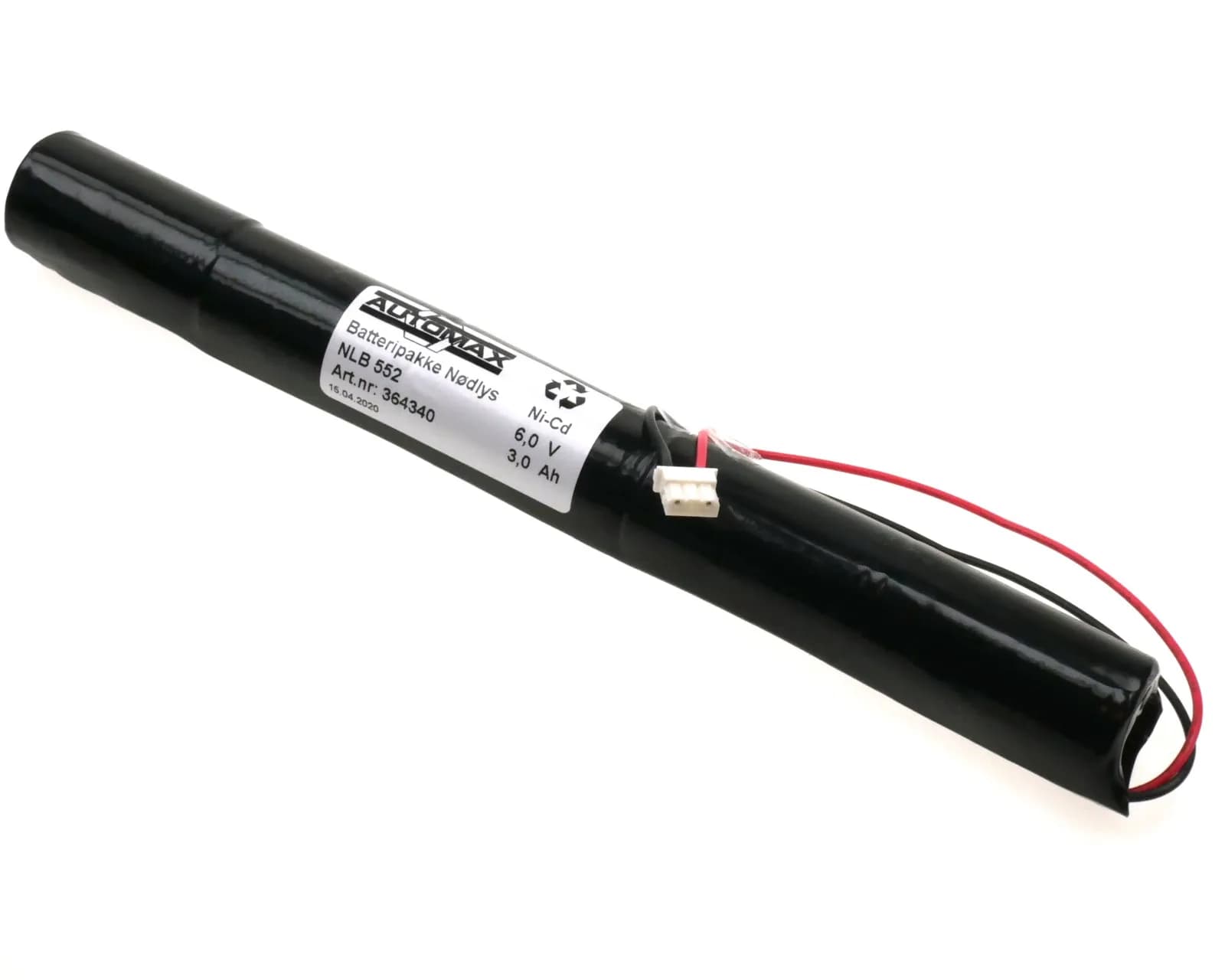 NLB 552 (6V-2,2Ah-S-Plugg 31) – bilde 1 av 2