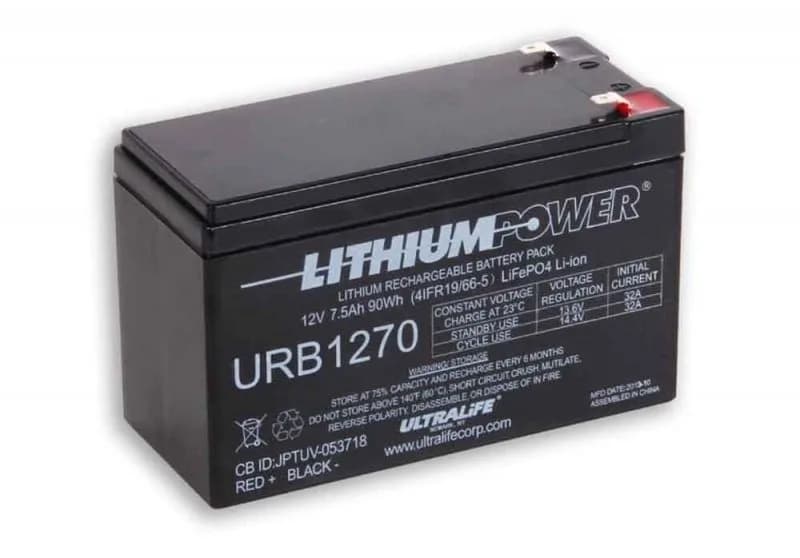 URB1270 (12,8V-7,5Ah 96Wh) LiFePo4