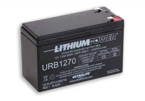 URB1270 (12,8V-7,5Ah 96Wh) LiFePo4