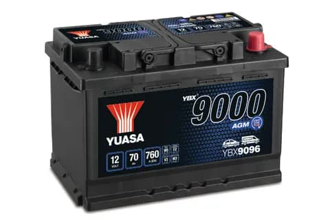 YBX9096 (12V 70Ah 760A)