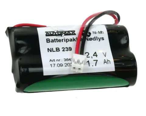 NLB 239 (2,4V1,7Ah-R-Plugg 29 Polvent)