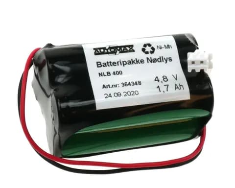 NLB 400 (4,8V1,7Ah-Rx2-Plugg 33)