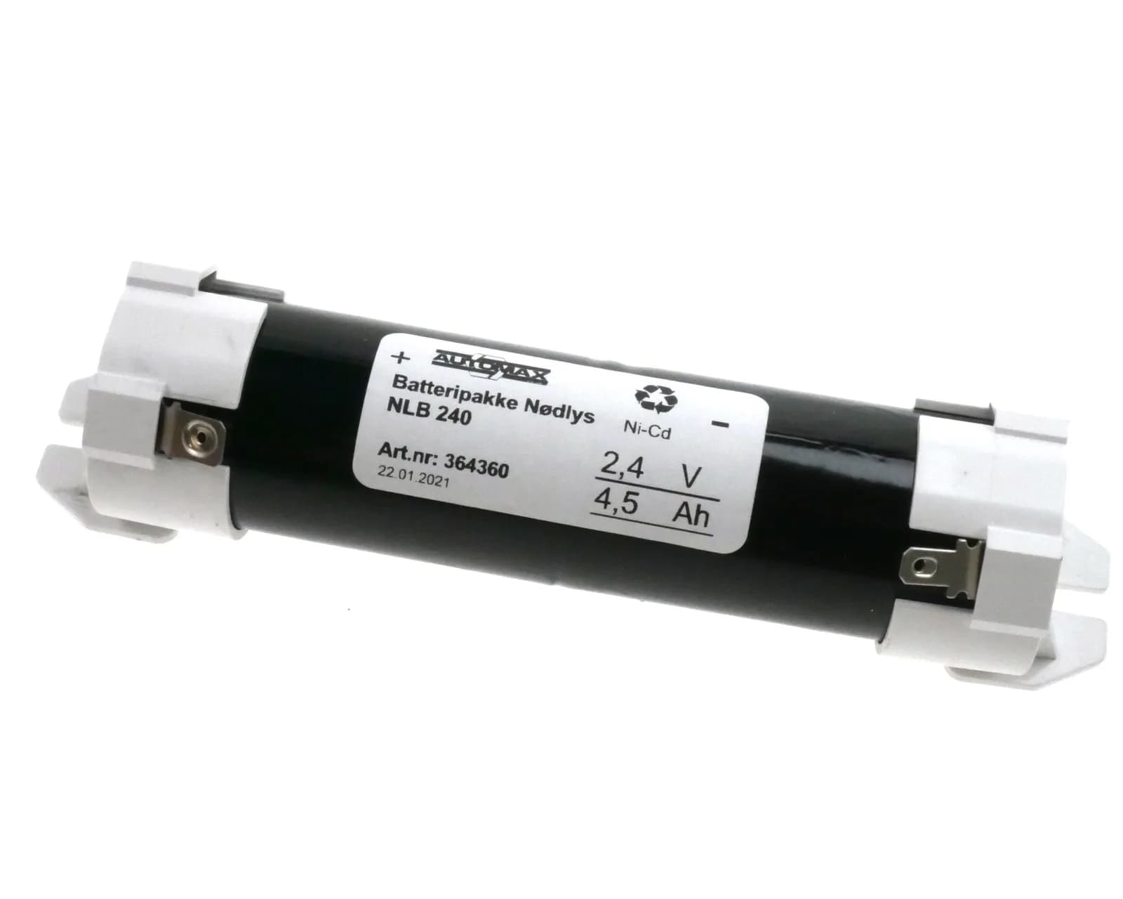 NLB 240 (2,4V-4,5Ah- +6,3 -4,8) – bilde 1 av 3