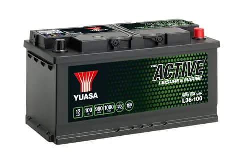 Active L36-100 (12V-100Ah) Startbatteri 12V 100Ah CCA900 MCA1000