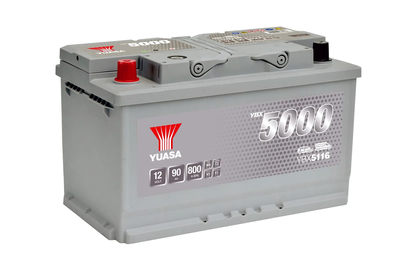 YBX5116 (12V 90Ah 800A)