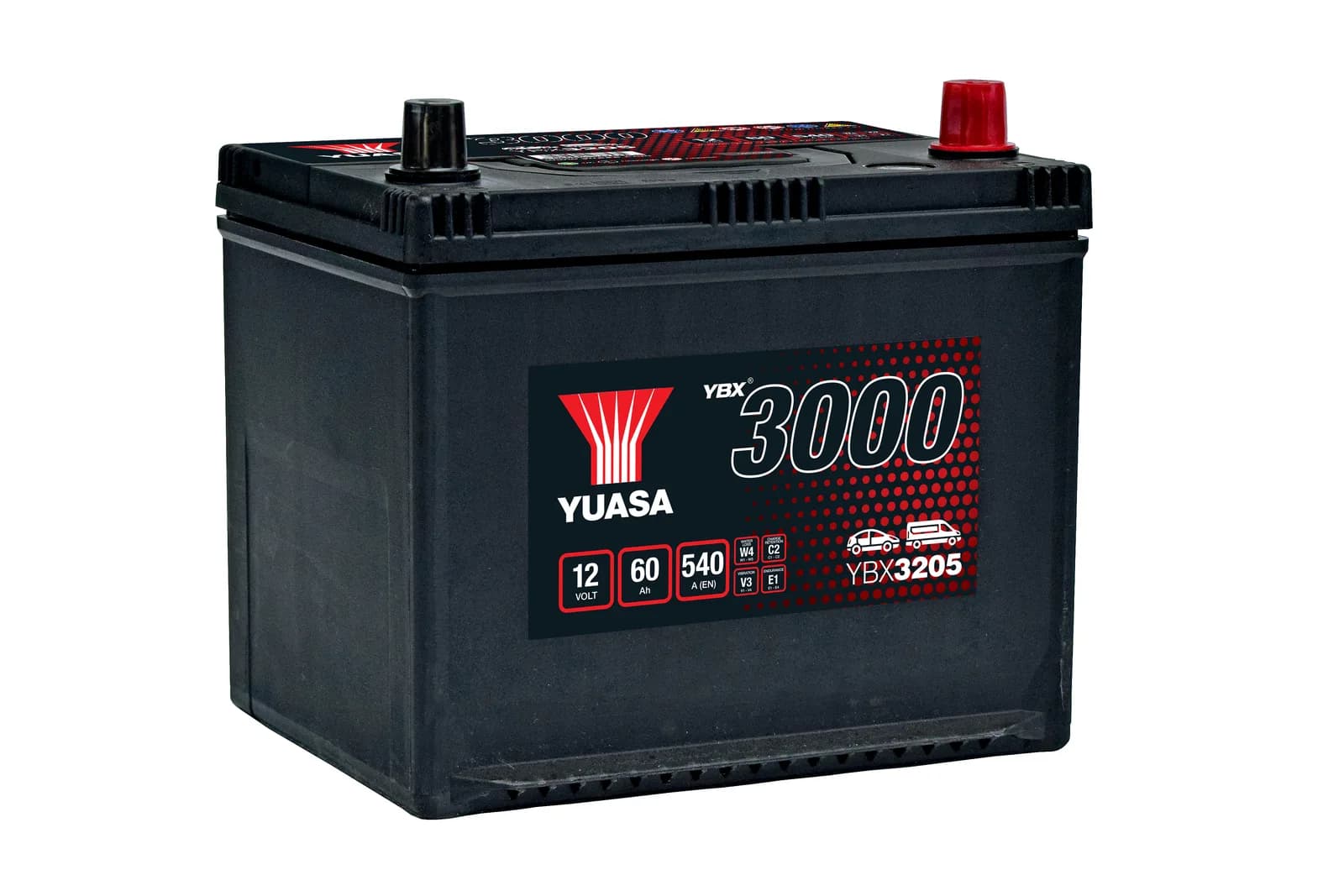 YBX3205 (12V 60Ah 540A)