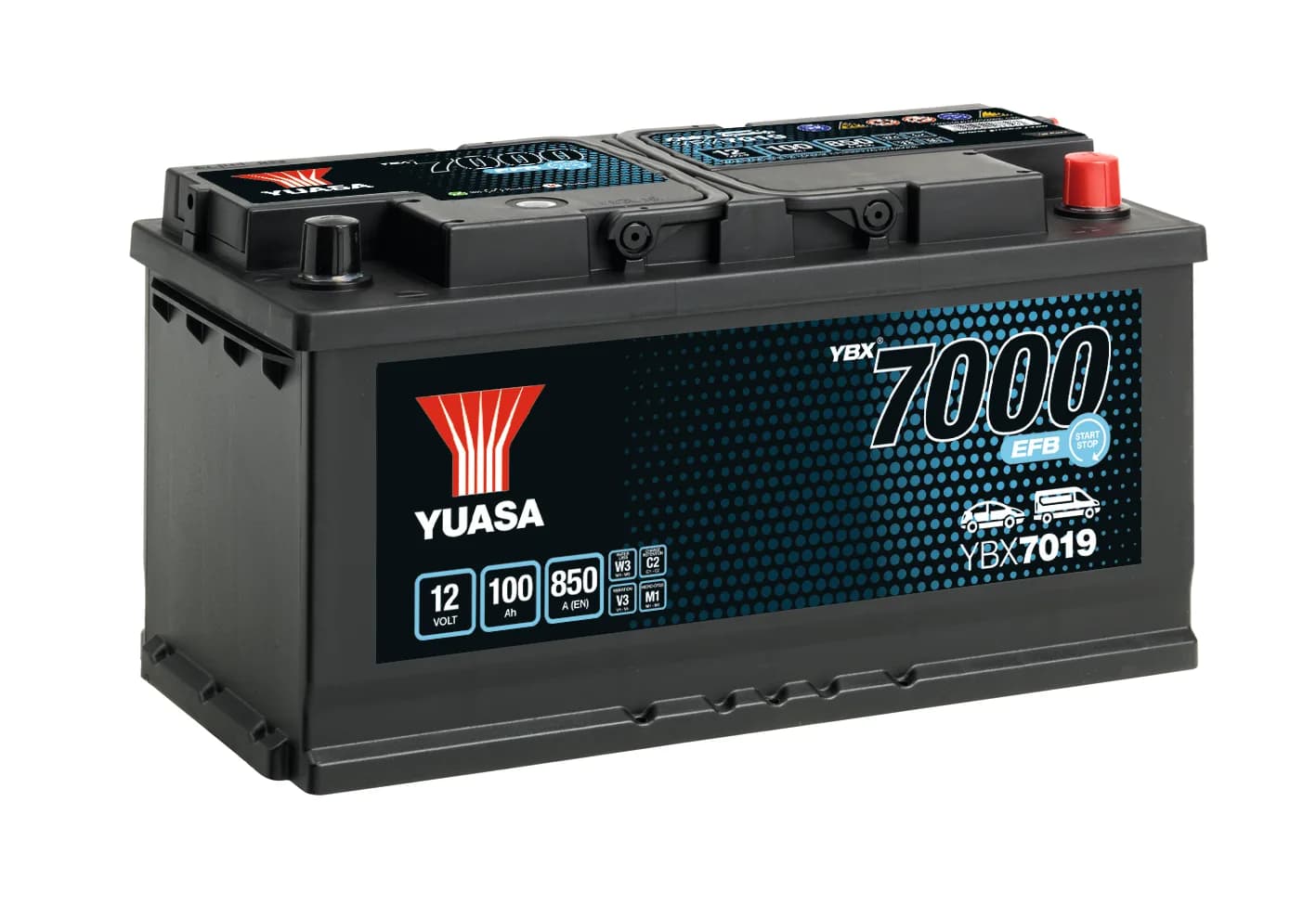 YBX7019 (12V 100Ah 850A)