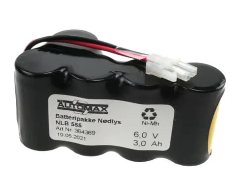 NLB 555 (6V-3Ah-R-Plugg 12)