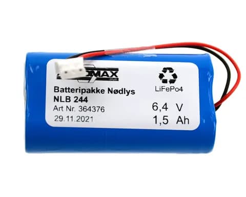 NLB 244 (6,4V-1,5AH-R-PLUGG 31)