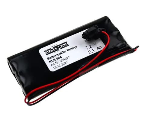 NLB 644 (7,2V-2,2Ah-Sx3-Plugg 62)