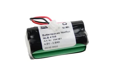 NLB 4108 (4,8V-0,8Ah-2R-Plugg 33)