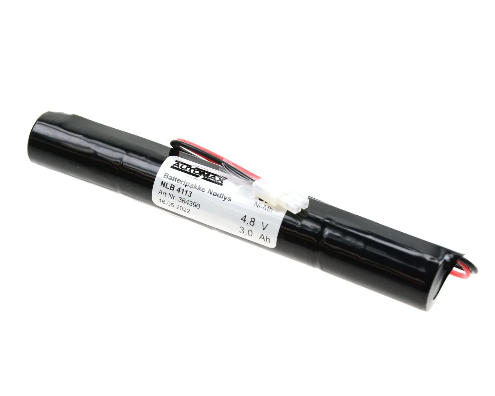 NLB 4113 (4,8V-2,2Ah-S-Plugg 12) – bilde 1 av 2