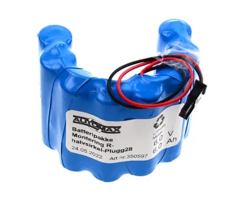 BP 8002 (6V-6Ah-R-halvsirkel-Plugg 28)