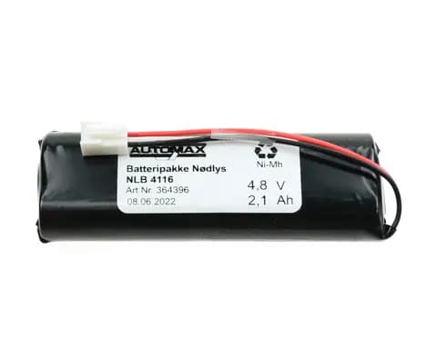 NLB 4116 (4,8V-2,1Ah-2S-Plugg 13 polvent)