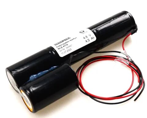 NLB 4119 (4,8V-4,5Ah-2S-Ledninger 50cm)