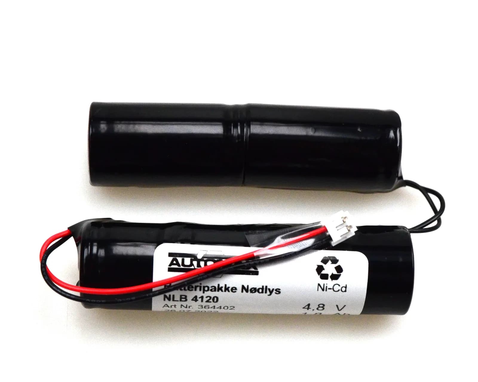 NLB 4120 (4,8V1,8Ah-S2-Plugg 53) – bilde 1 av 2