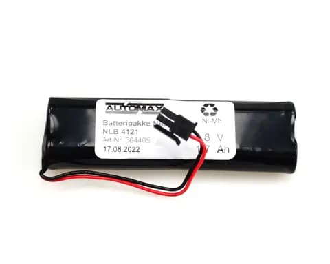 NLB 4121 (4,8V-1,7Ah MS2x2 plugg 28)