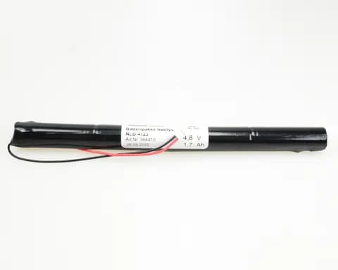 NLB 4123 (4,8V-1,7Ah-S-sikring-Plugg 29 polvent)