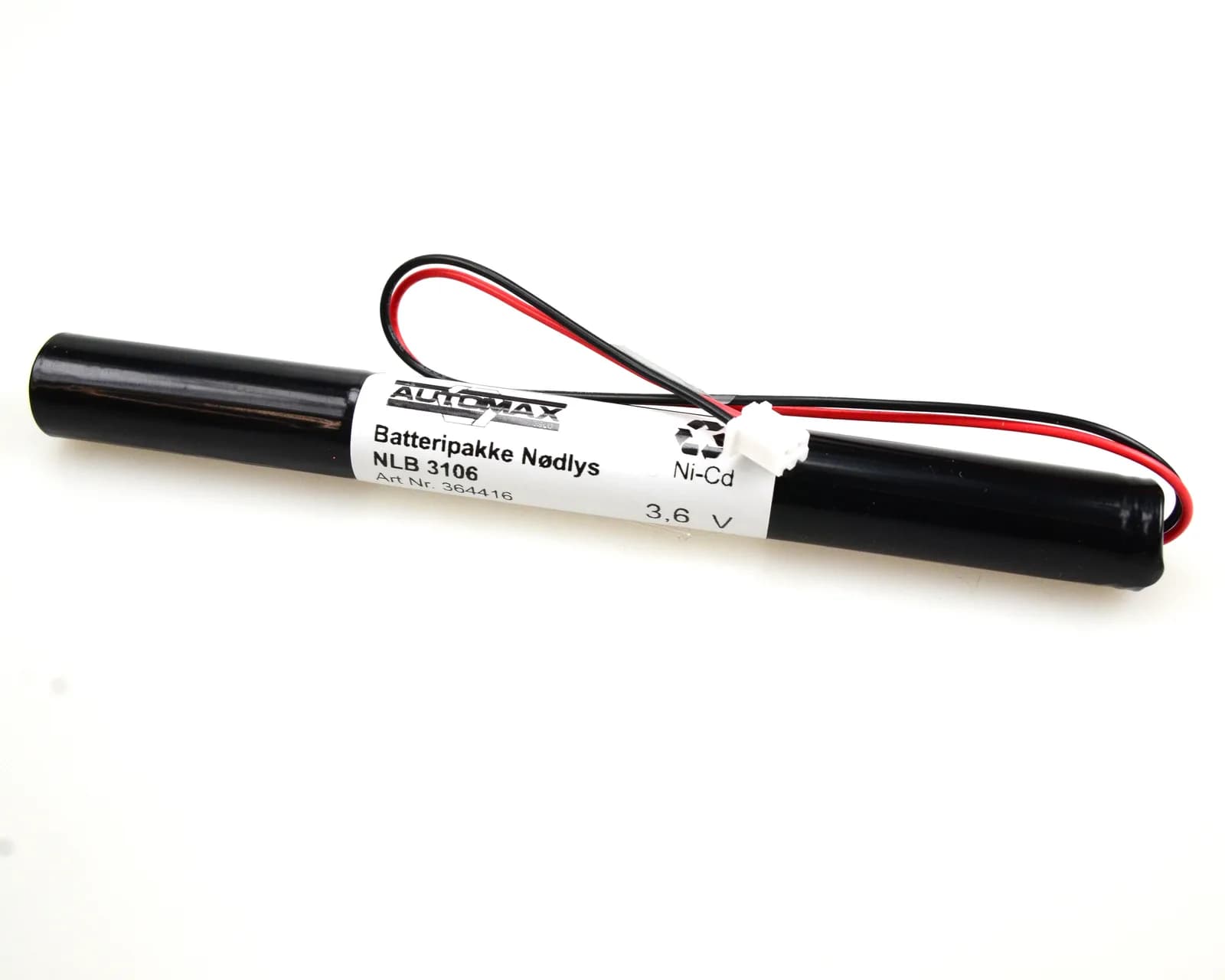 NLB 3106 (3,6V-1Ah-S-Plugg 33) – bilde 1 av 2