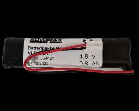 NLB 4124 (4,8V0,8AH-2S-PLUGG 24)
