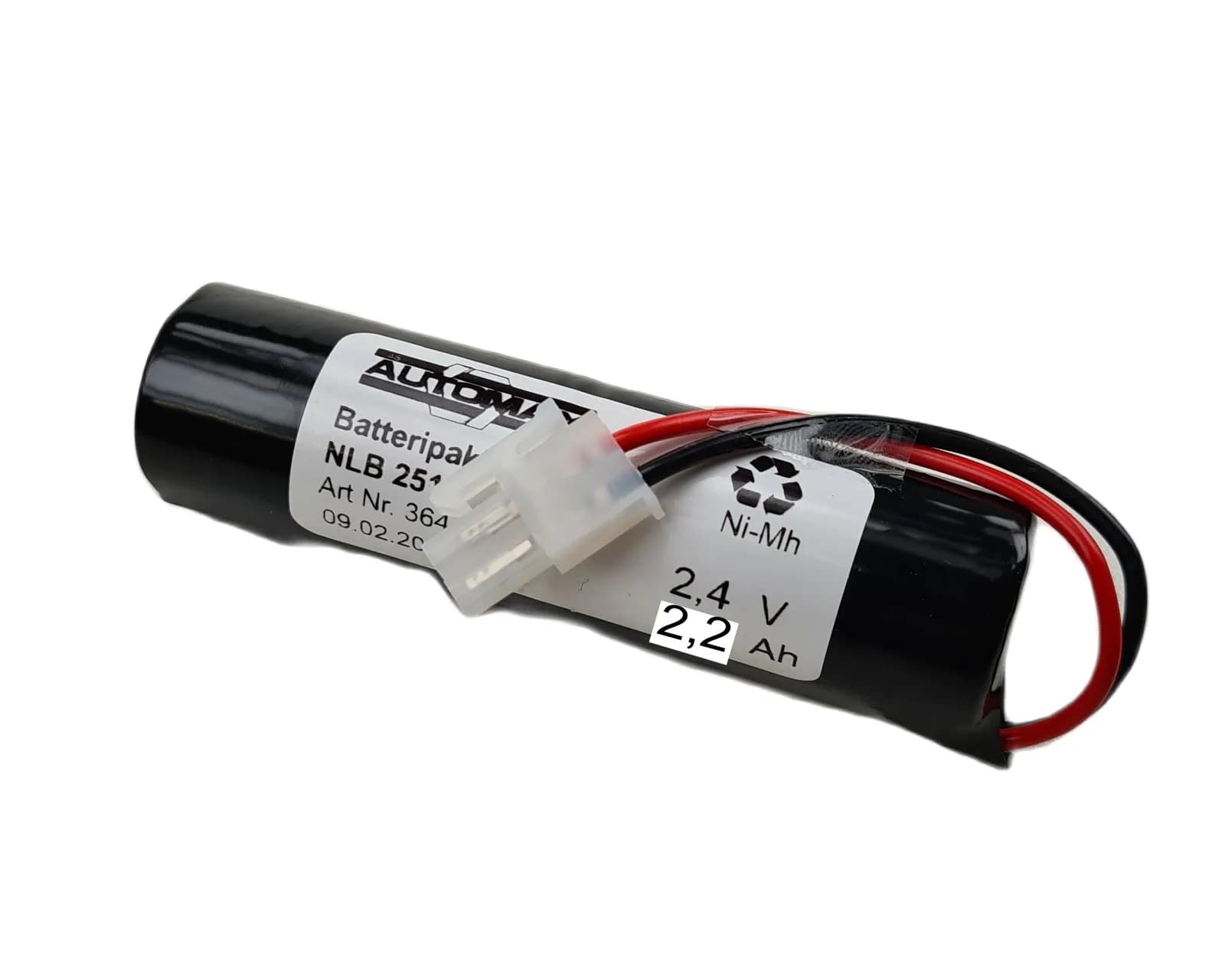 NLB 251 (2,4V-2,2Ah-S-Plugg 12) – bilde 1 av 2