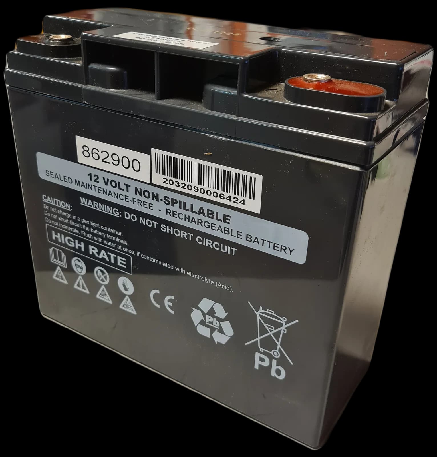 Schumacher 5799000051Z Reservebatteri PBI201/PBI200 (12V 22Ah)