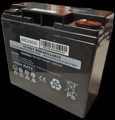 Schumacher 5799000051Z Reservebatteri PBI201/PBI200 (12V 22Ah)