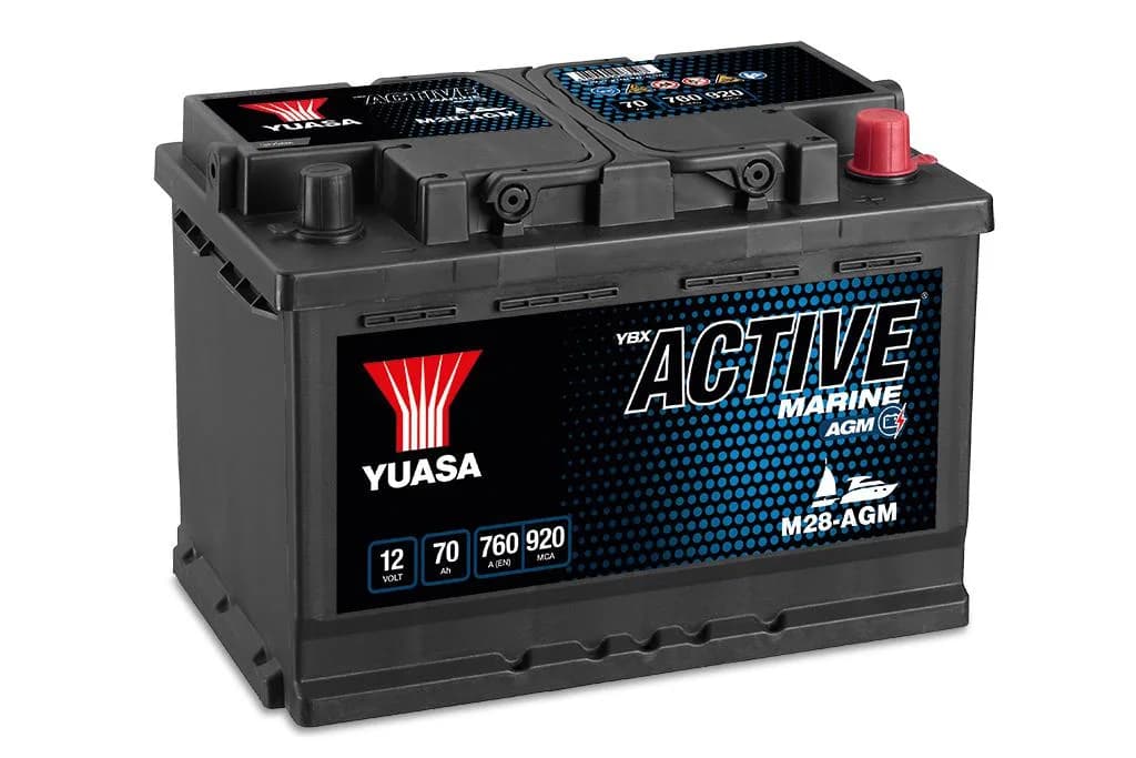Active M28-AGM (12V-70Ah) – bilde 1 av 3