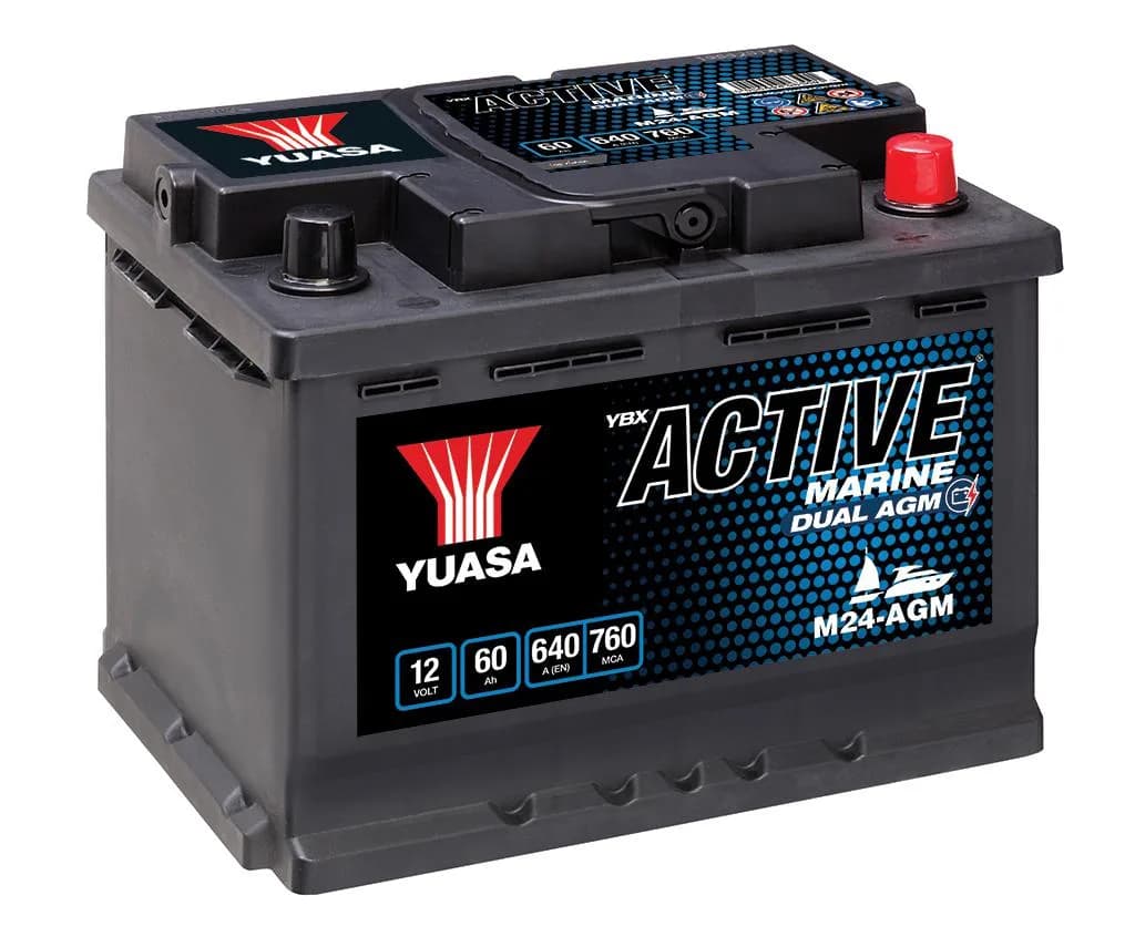 Active M24-AGM (12V-60Ah) – bilde 1 av 3