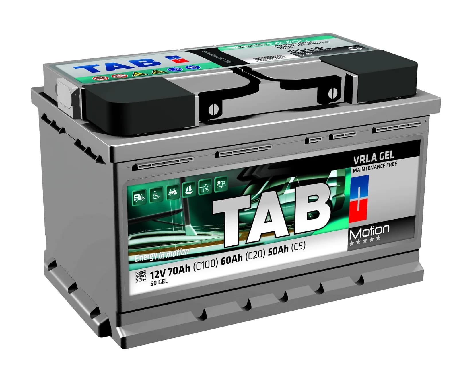 TAB 50 GEL Motion Gel (12V 60Ah)