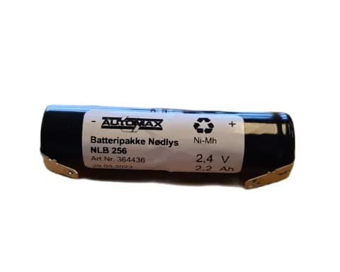 NLB 256 (2,4V-2,2Ah-S-Fl.-4,8 +6,3)