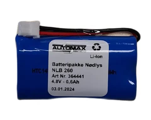NLB 260 (4,8V-0,6Ah-R-Plugg 34)