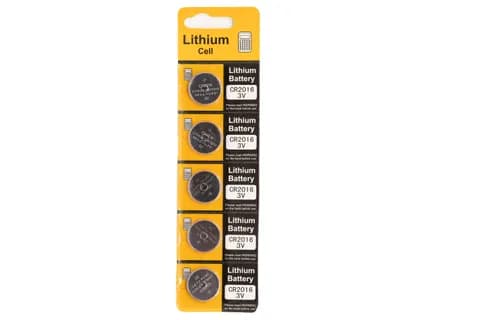CR2016 3.0V 75MAH Blister - 5 stk