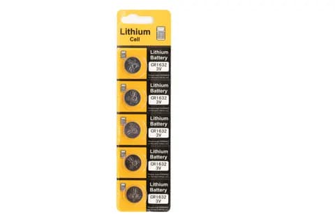 CR1632 3.0V 120MAH Blister - 5 stk