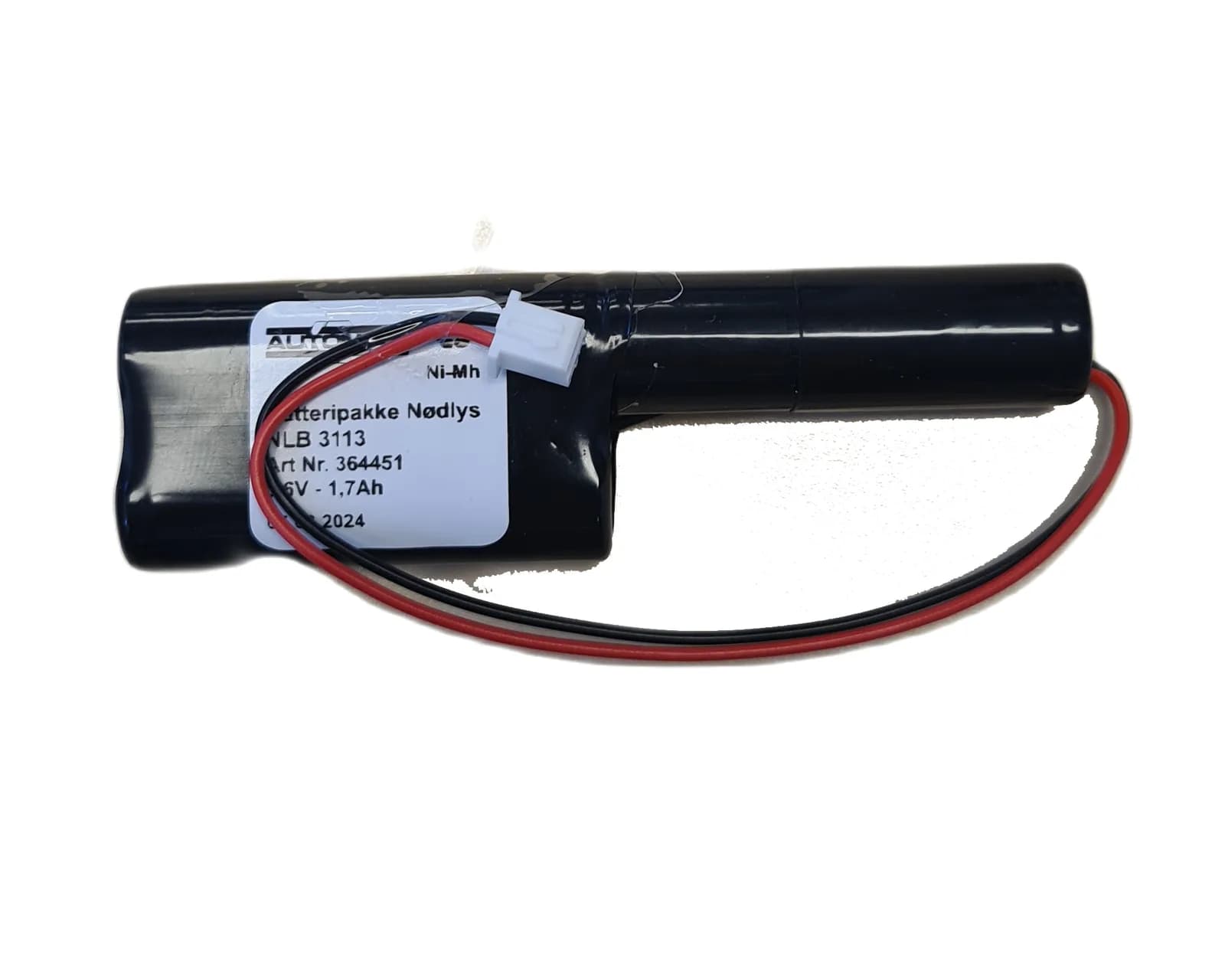 NLB 3113 (3,6V-1,7Ah-S-Plugg 33 polvent) – bilde 1 av 2