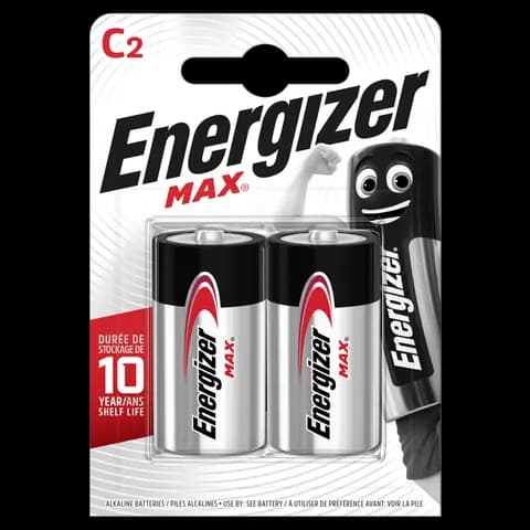 Energizer Max C - 2 pakning