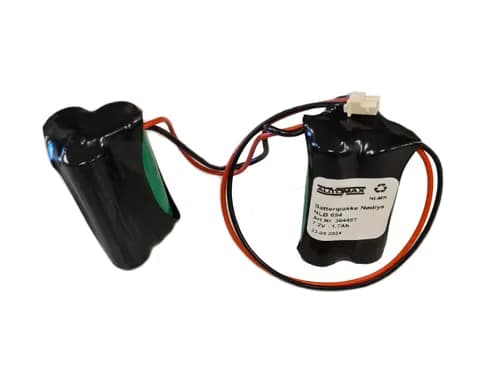 NLB 654 (7,2V-1,7AH 2RX3 trekant PLUGG 34)
