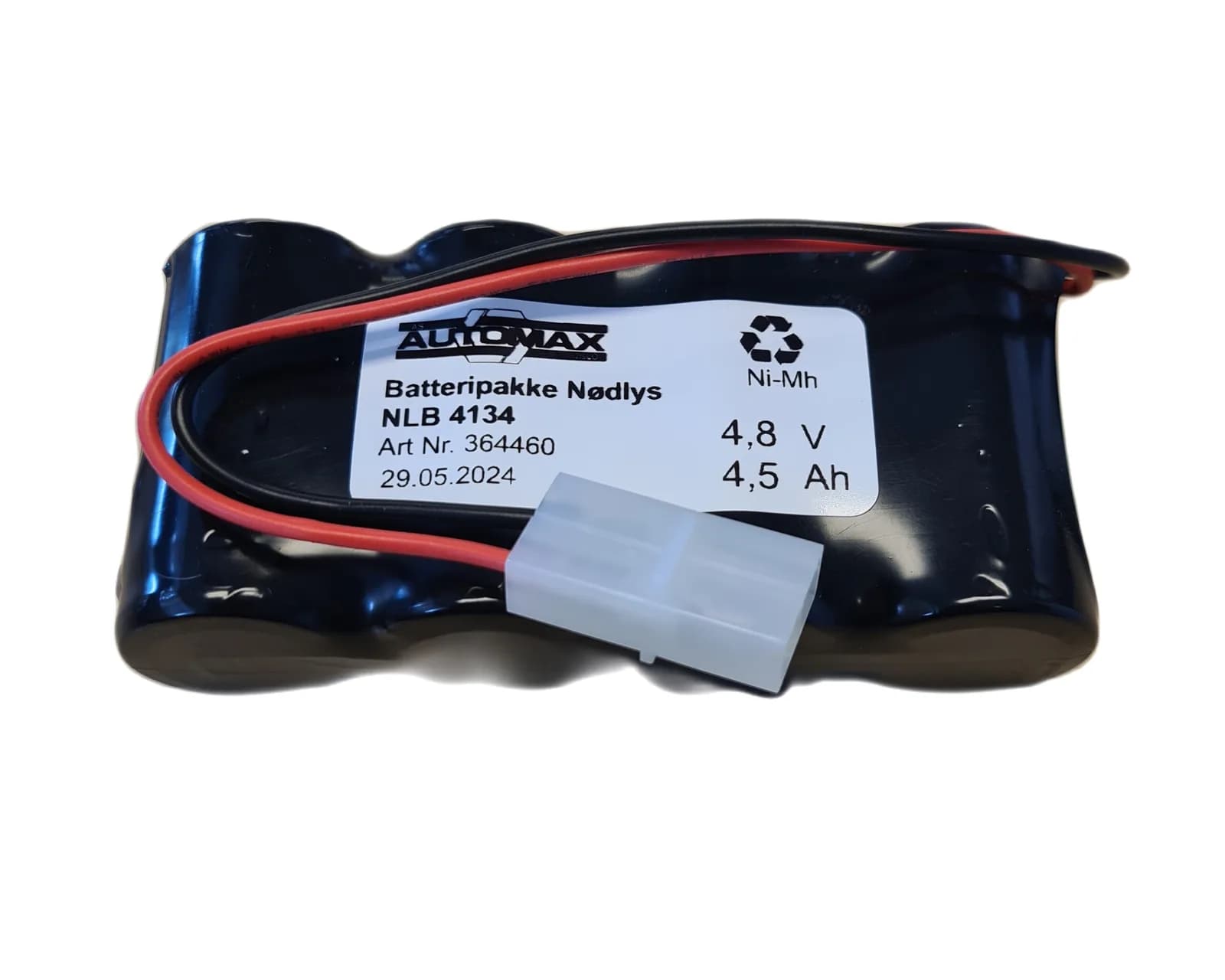 NLB 4134 (4,8V4,5Ah-R-Plugg 22) – bilde 1 av 2