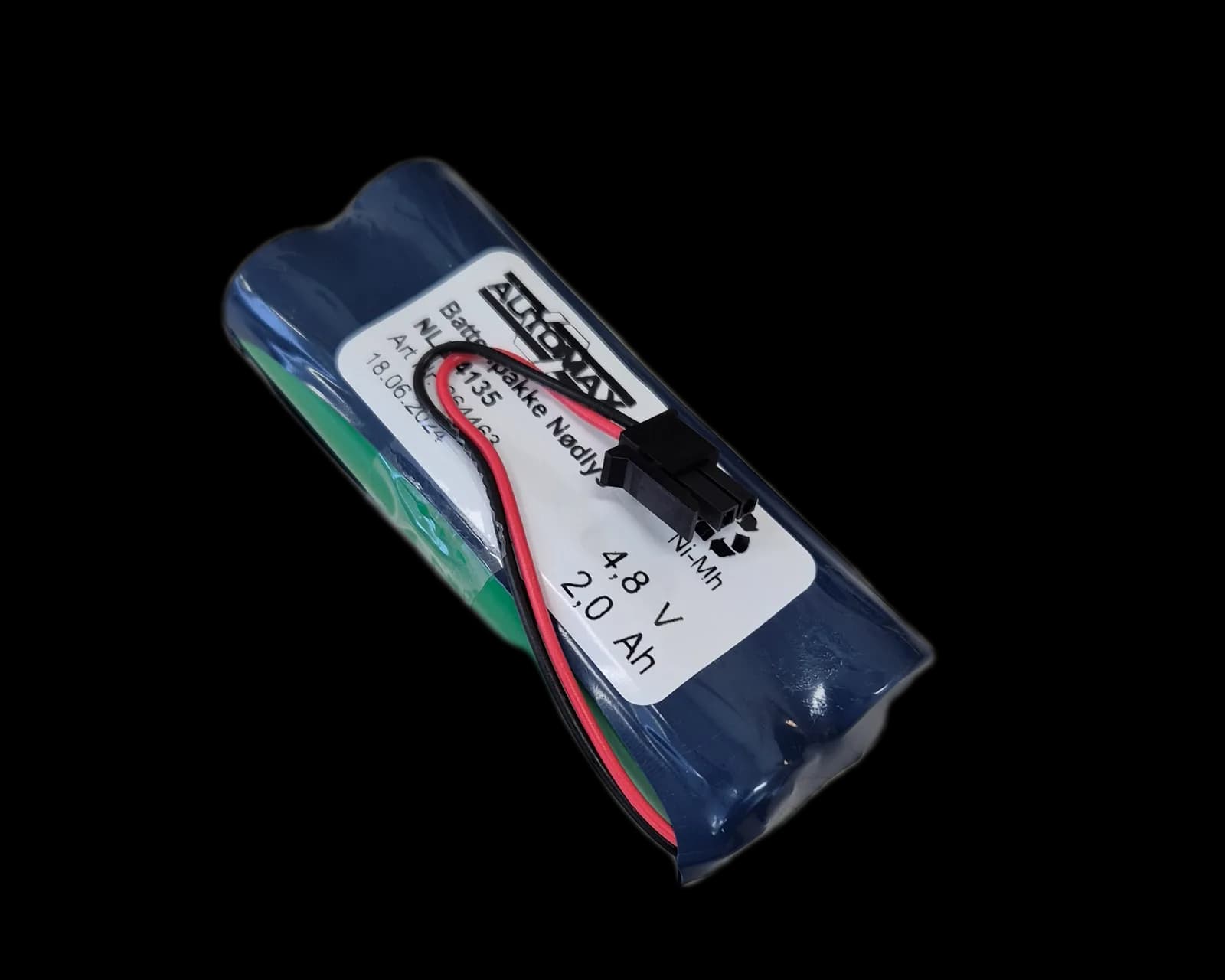 NLB 4135 (4,8V-2,0Ah-S2-Plugg 28) – bilde 1 av 2