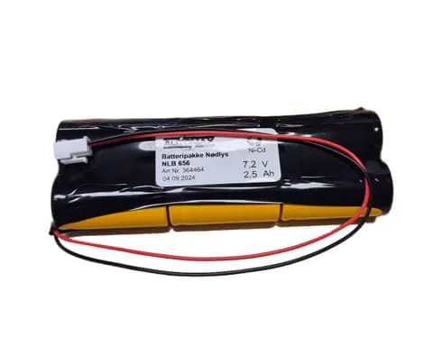 NLB 656 (7,2V2,5Ah-Sx2-Plugg 13)